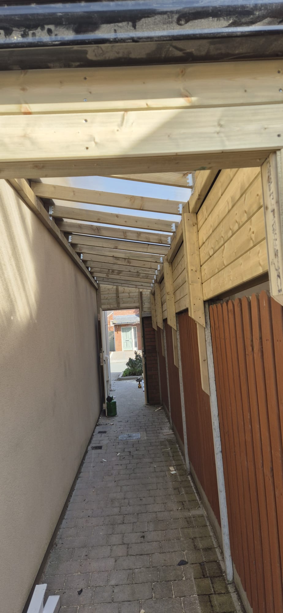 Sheds & side passages