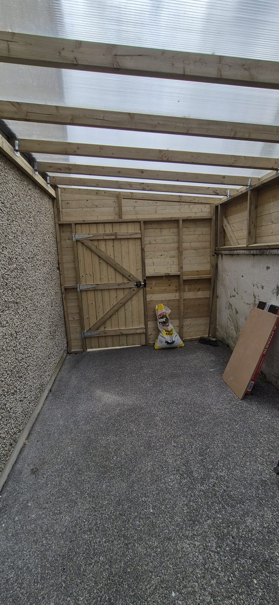 Sheds & side passages